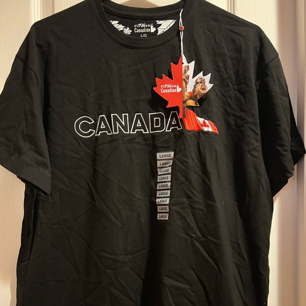 Lg Men’s Black Canada T-shirt